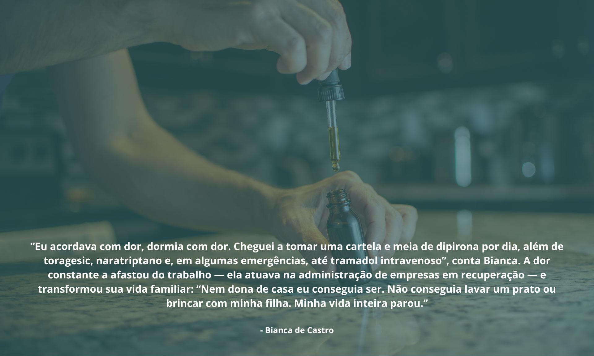 Acordar sem dor foi inacreditável-bianca-castro